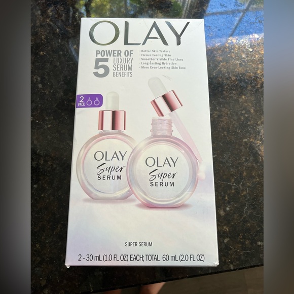 Olay Super Serum 2-Pack 60 mL (2.0 fl oz) – Brand New Sealed - Picture 1 of 8